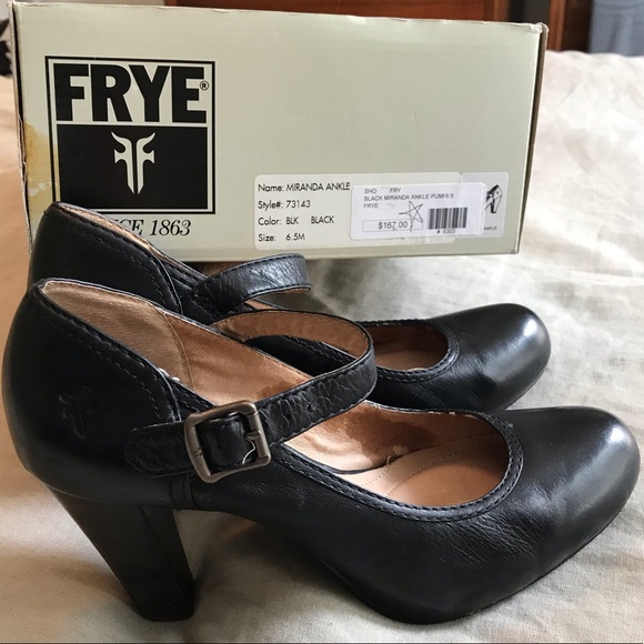 Frye Miranda Ankle Maryjane Heels 